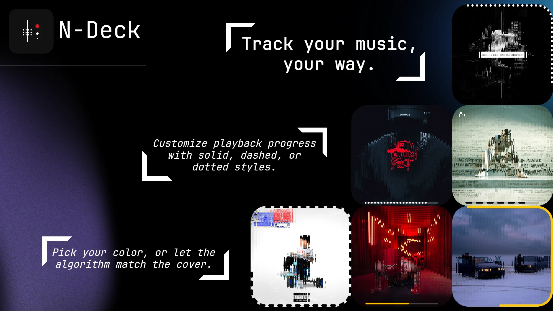 N-Deck: Custom Music Widget screenshot
