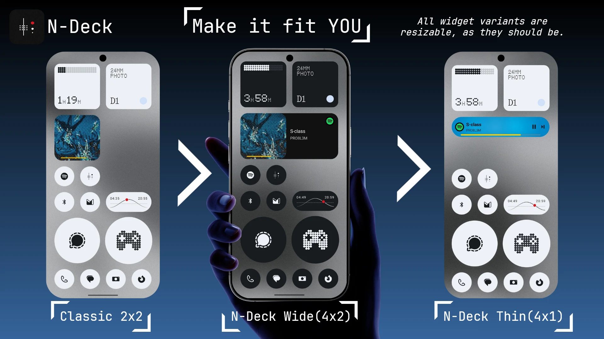 N-Deck: Custom Music Widget screenshot