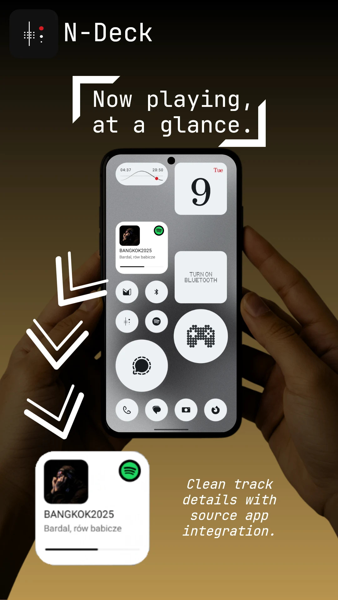 N-Deck: Custom Music Widget screenshot