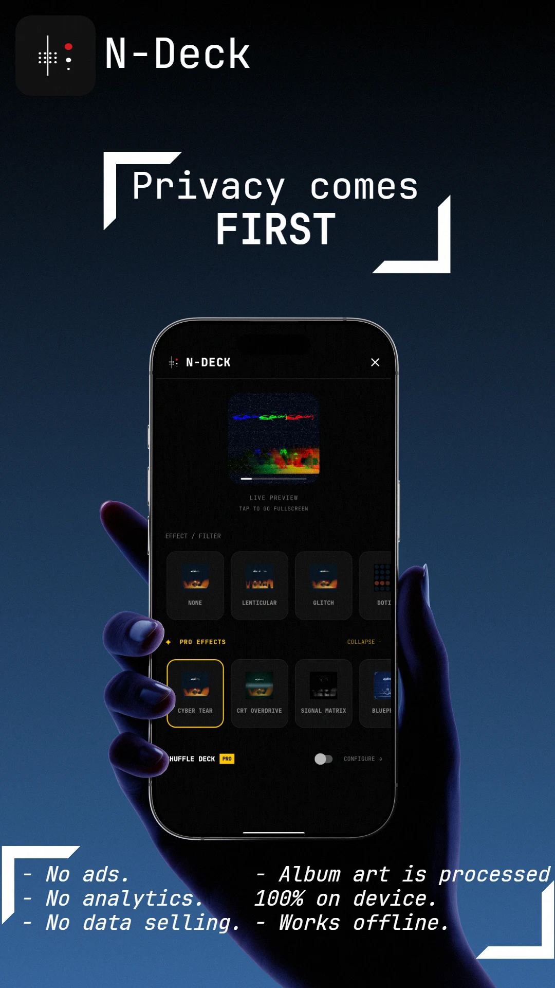 N-Deck: Custom Music Widget screenshot